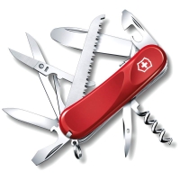 Нож VICTORINOX Junior 03 85мм 15 функций цв. красный