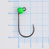 Джиг-Головка NORSTREAM Trout Jig Head 1,26 г цв. fluro green (5 шт.) превью 3