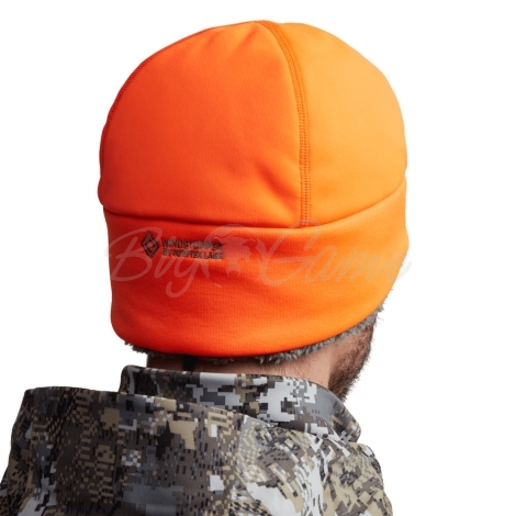 Шапка SITKA Jetstream Insulated WS Beanie New цвет Blaze Orange фото 2