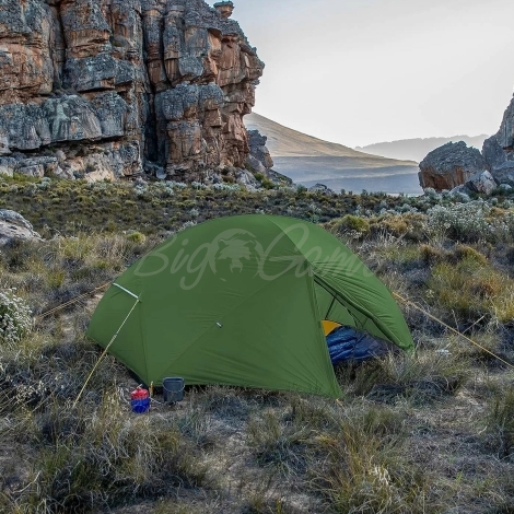 Палатка NATUREHIKE Mongar Ultralight 2 цвет Forest Green фото 4