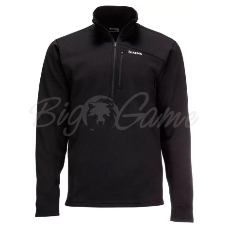 Пуловер SIMMS Thermal 1/4 Zip Top цвет Dark Stone фото 1