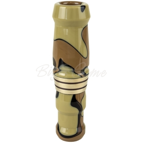 Манок на белолобого гуся D.E.D CUSTOM CALLS Зов вдовы Call of widow Ringing Kick (делрин) цв. Камуфляж 2 фото 1