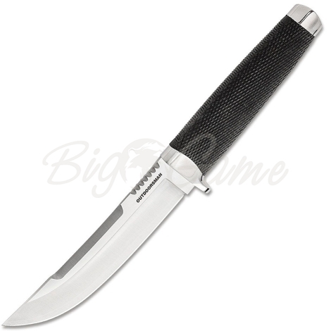 Нож охотничий COLD STEEL Outdoorsman сталь VG-1 San Mai III, рукоять Kraton Kray-Ex, цв. черный фото 1