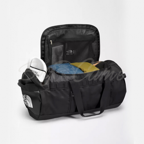 Сумка дорожная THE NORTH FACE Base Camp Duffel M 71 л цвет Зеленый / черный фото 5