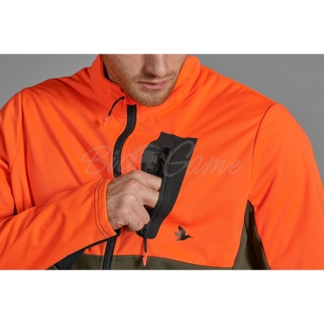 Куртка SEELAND Force Advanced Softshell Jacket цвет Hi-vis orange фото 3