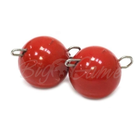Чебурашка разборная AM FISHING застежка d-0,8 мм (5 шт.) 20 г цв. Красный фото 1