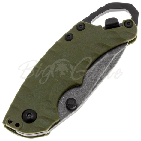 Нож складной полуавтоматический KERSHAW Shuffle II сталь 8Cr13MoV рукоять Термопластик GRN цв. Оливковый фото 2 Нож складной полуавтоматический KERSHAW Shuffle II сталь 8Cr13MoV рукоять Термопластик GRN цв. Оливковый фото 2