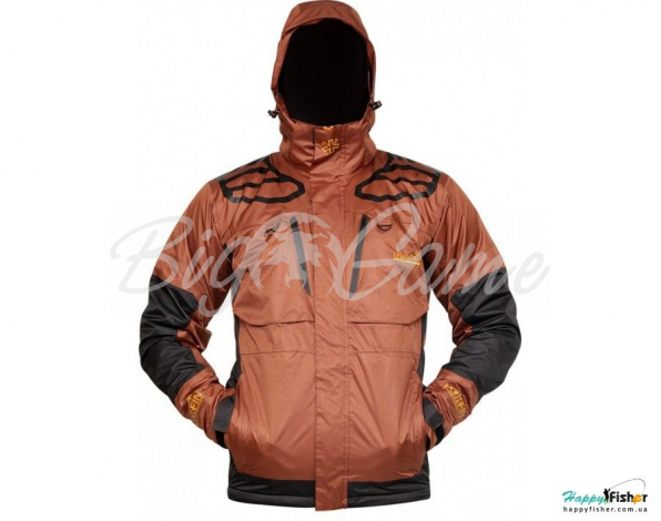 Куртка NORFIN Peak Thermo цвет Терракотовый/Черный фото 1
