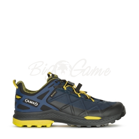 Кроссовки треккинговые AKU Rocket DFS GTX цвет Blue / Mustard фото 5