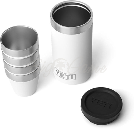 Набор рюмок YETI Shot Glasses & Case цв. White фото 2