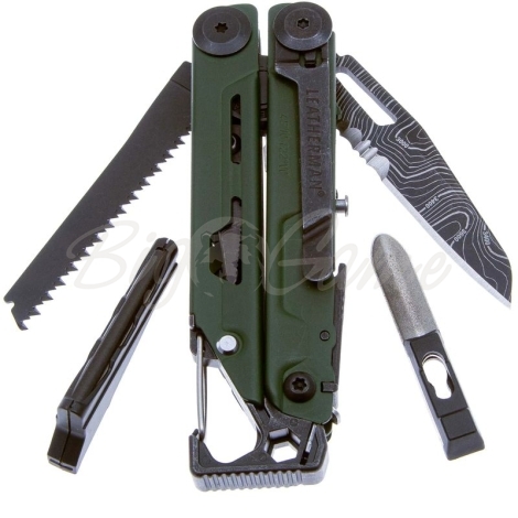 Мультитул LEATHERMAN Signal (19 инструментов) цв. Green фото 7
