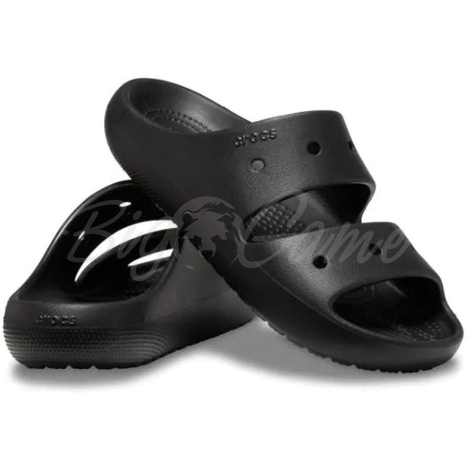 Шлепанцы CROCS Classic Sandal v2 цвет черный фото 2