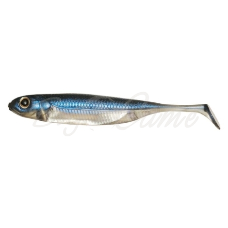 Виброхвост FISH ARROW Flash J Shad 4,5" (5 шт.) код цв. 02 WM/Silver фото 1