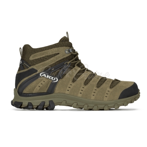 Ботинки треккинговые AKU Alterra Lite Mid GTX цвет Camo Green / Black фото 5