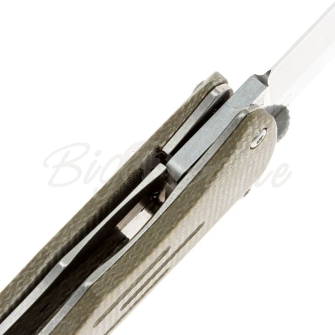 Нож складной полуавтоматический BOKER Atropos сталь VG-10 рукоять Микарта цв. Зеленый фото 4