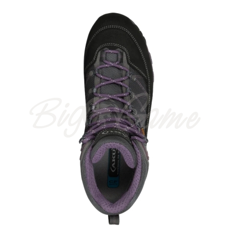 Ботинки треккинговые AKU Trekker Lite III GTX цвет Anthracite / Violet фото 5