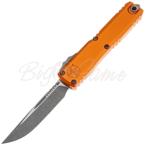 Нож складной автоматический MICROTECH Ultratech S/E Gen IV сталь M390MK рукоять Алюминий 6061-T6 цв. Оранжевый фото 1