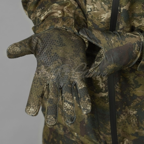 Перчатки SEELAND Scent Control Camo Gloves цвет InVis green фото 2