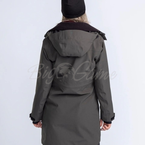Куртка PINEWOOD WS Rain Parka цвет Dark Green фото 3