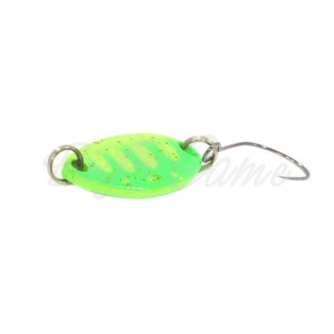 Блесна колеблющаяся JACKALL TIMON Nibble 1,8 г цв. lime yamame фото 1