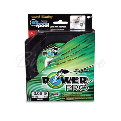 Плетенка POWER PRO 92 м цв. Белый 0,23 мм фото 1