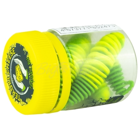 Слаг TERUKI Costa 6,5 см (6 шт.) зап. сыр цв. Chartreuse/Green фото 2 Слаг TERUKI Costa 6,5 см (6 шт.) зап. сыр цв. Chartreuse/Green фото 2