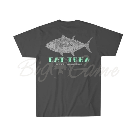 Футболка GRUNDENS Eat Tuna T-Shirt SMU цвет Charcoal фото 1