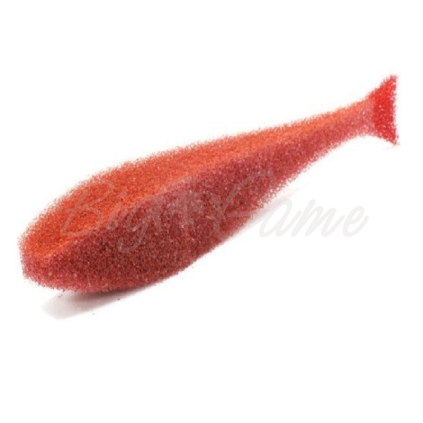 Поролоновая рыбка LEX Classic Fish NO 8 BOB (кирпичное тело / оранжевая спина / красный хвост) фото 1