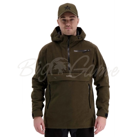 Куртка-Анорак ALASKA MS Performance Anorak цвет Moss Brown фото 2