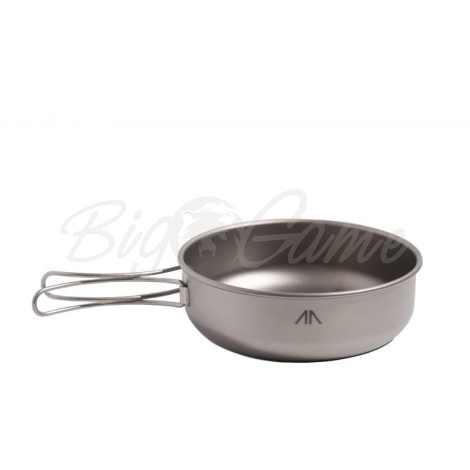 Миска GORAA Titanium Single-Wall Bowl With Folding Handle 600 мл фото 1