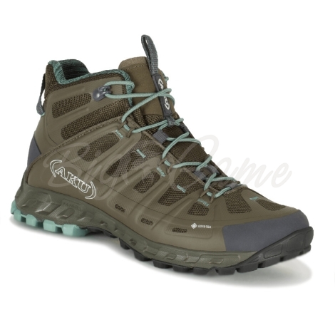 Ботинки треккинговые AKU WS Selvatica Mid GTX цвет Mud-Sugar Paper фото 1