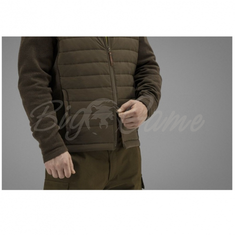 Толстовка HARKILA Retrieve Insulated Cardigan цвет Dark Warm Olive фото 4