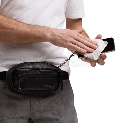 Сумка поясная SITKA Drifter Hip Pack 1L цвет Black фото 2