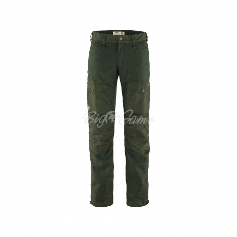 Брюки FJALLRAVEN Varmland Wool Trousers M цвет Deep Forest фото 1