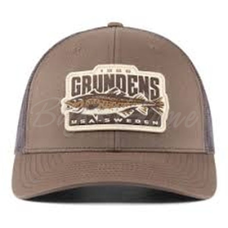 Кепка GRUNDENS Codfather Trucker цвет Brown фото 1