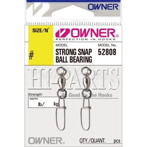 Застежка OWNER Strong Snap Ball Bearing № 3 (2 шт.) фото 1