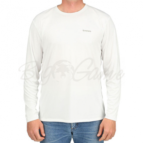 Термокофта SIMMS Solar Tech Tee цвет Muskie Face White фото 2