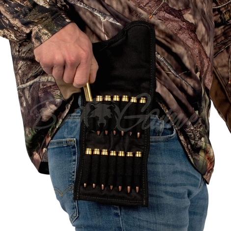 Подсумок-патронташ ALLEN Rifle Ammo Pouch цвет Black фото 6