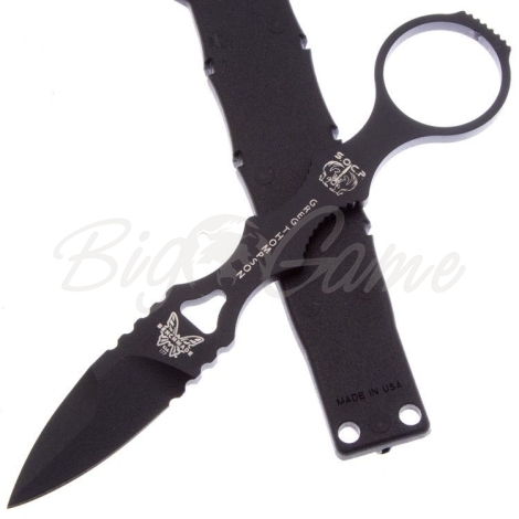 Нож BENCHMADE 177BK Mini 440C цв. Black фото 1