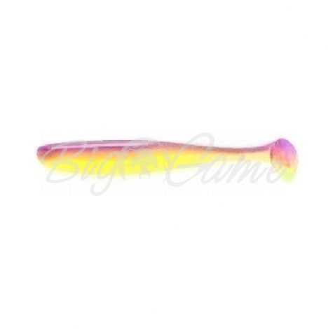 Виброхвост KEITECH Easy Shiner 4" (7 шт.) цв. PAL #12 Grape Shad фото 1