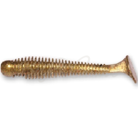 Виброхвост CRAZY FISH Vibro Worm 3,4" (5 шт.) зап. кальмар, код цв. 28 фото 1