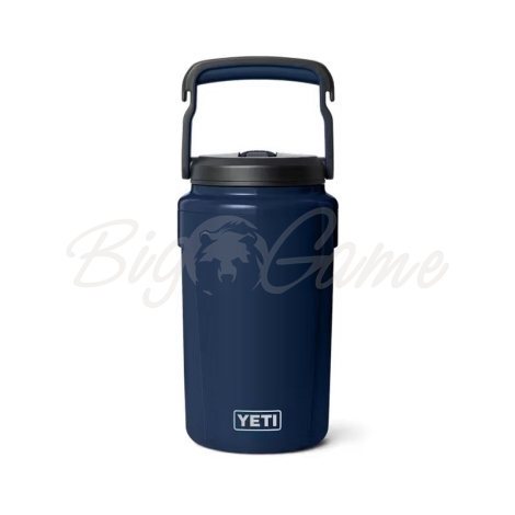 Термос YETI Silo Jug Chug Cap 1892 цвет Navy фото 1