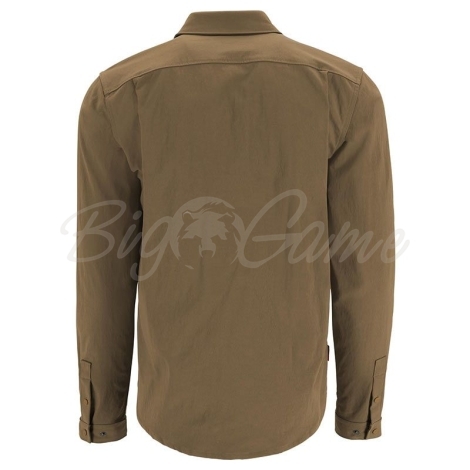 Рубашка SIMMS Lodge Work Shirt цвет Driftwood фото 2