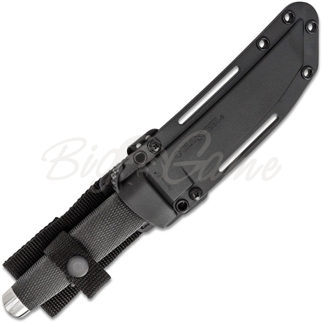 Нож охотничий COLD STEEL Outdoorsman сталь VG-1 San Mai III, рукоять Kraton Kray-Ex, цв. черный фото 3