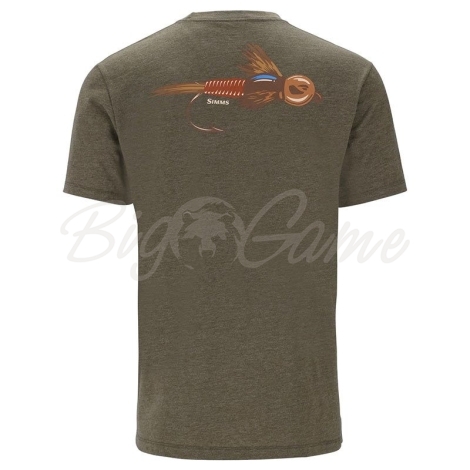 Футболка SIMMS Let It Fly T-Shirt цвет Military Heather фото 2