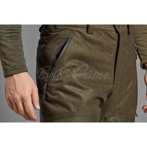 Брюки SEELAND Avail Trousers цвет Pine green melange фото 4
