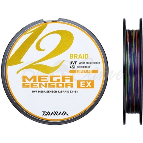 Плетенка DAIWA Mega Sensor 12 EX 150 м цв. многоцветный #1.5 фото 1