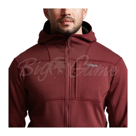 Толстовка SITKA Camp Hoody цвет Red River фото 2