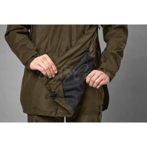 Куртка-Анорак SEELAND Avail Smock цвет Pine green melange фото 3