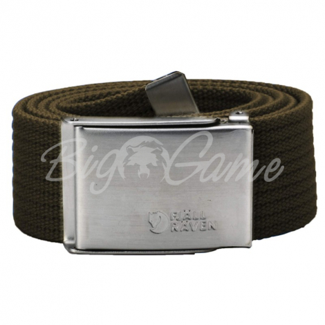 Ремень FJALLRAVEN Canvas Belt цвет Dark Olive фото 1